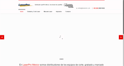 Desktop Screenshot of laserpromx.com